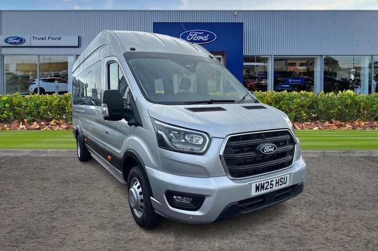 2025 Ford Transit 2.0 EcoBlue 165ps H3 17 Seater Limited Auto [Nav] MINIBUS DIESEL Automatic
