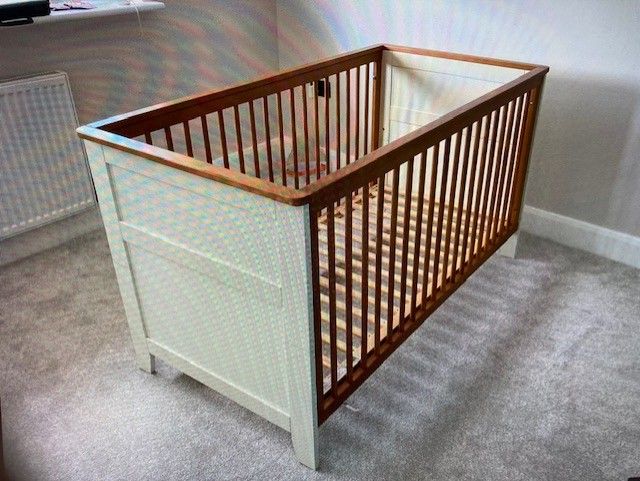 image for Baby Cot with 3 adjustable height