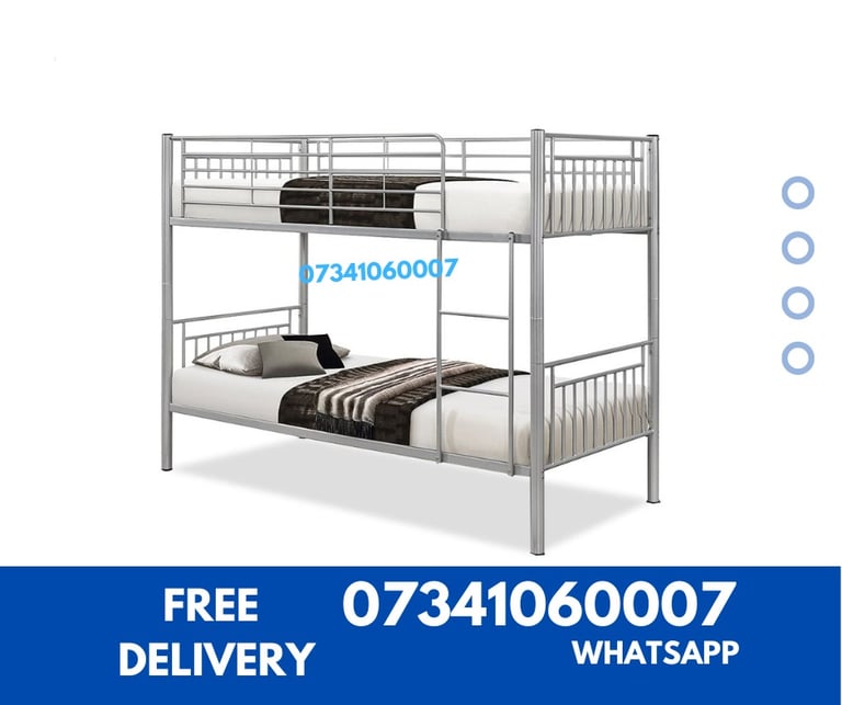NEWLY METAL BUNK BED AND MATTRESS in Woodford Green, London Gumtree