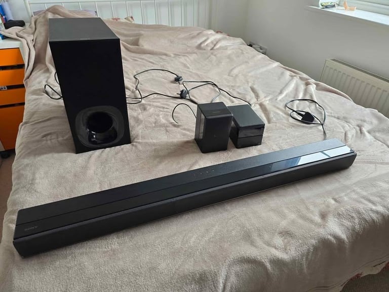 sony z9f soundbar with rear speakers