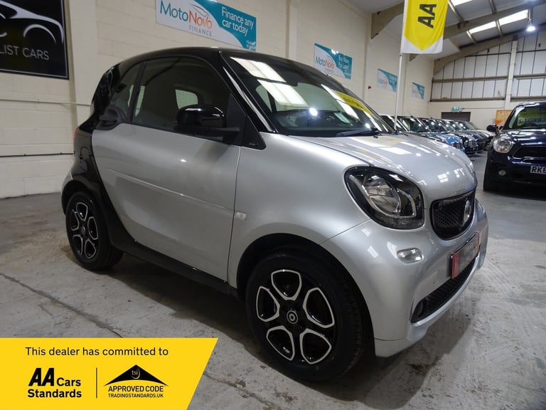 2017 smart fortwo 0.9 Turbo Prime 2dr **LOW MILEAGE*ONLY 24000 MILES FROM NEW** COUPE Petrol Manual