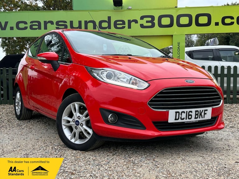 2016 Ford Fiesta 1.2 Fiesta Zetec 3dr Hatchback Petrol Manual