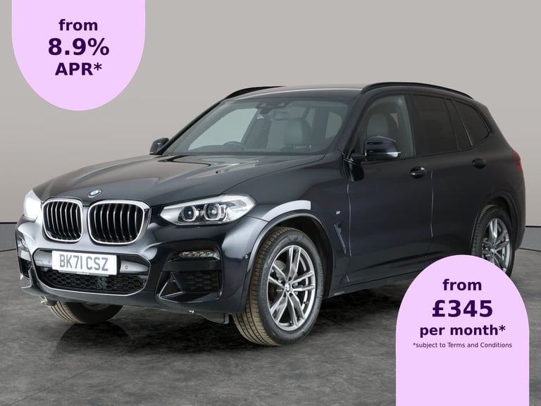2021 BMW X3 2.0 20d MHT M Sport SUV 5dr Diesel Hybrid Auto xDrive Euro 6 (s/s) (190 ps) Suv Hybri...