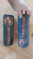Free Jurassic world pencil case and tin