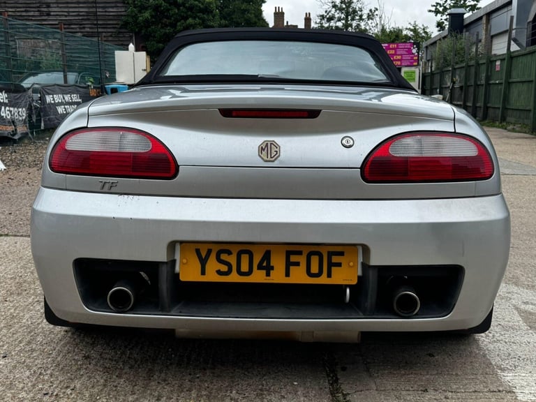 2004 MG MGF 1.6 2dr CONVERTIBLE Petrol Manual