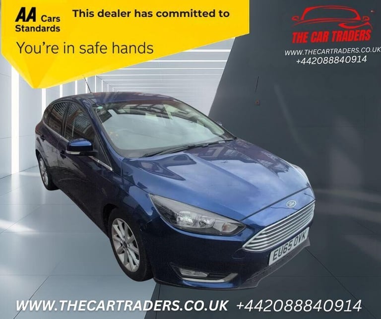 2015 Ford Focus 1.6 125 Titanium 5dr Powershift HATCHBACK PETROL Automatic
