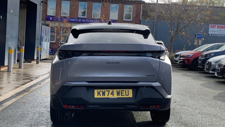 2024 Peugeot 3008 1.2 HYBRID GT SUV 5dr Petrol Hybrid e-DSC6 Euro 6 (s/s) (136 ps) SUV Hybrid Aut...