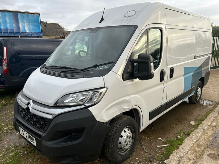2022 Citroen Relay 2.2 BlueHDi H2 Van 140ps Enterprise Accident Damaged Salvage PANEL VAN Diesel ...