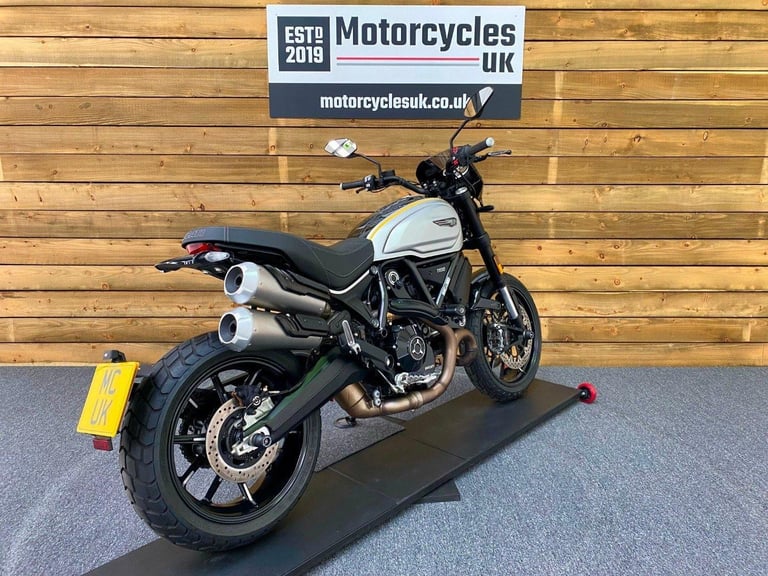 SUPERB 2020 DUCATI SCRAMBLER 1100 PRO, ONLY 6202 MILES, FSH