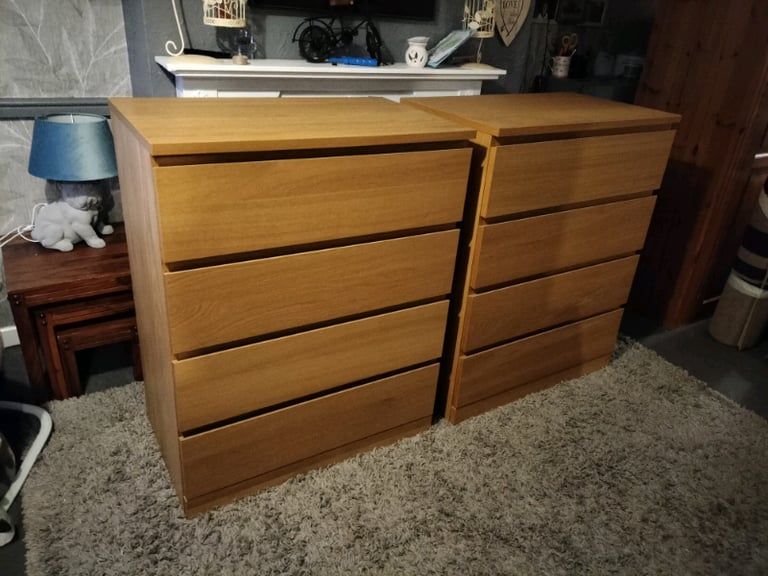 Oak chest of the drawer for Sale in Norwich, Norfolk | Bedroom Dressers &  Chest of Drawers | Gumtree
