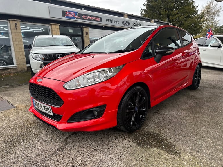2014 Ford Fiesta 1.0 EcoBoost 140 Zetec S Red 3dr HATCHBACK Petrol Manual