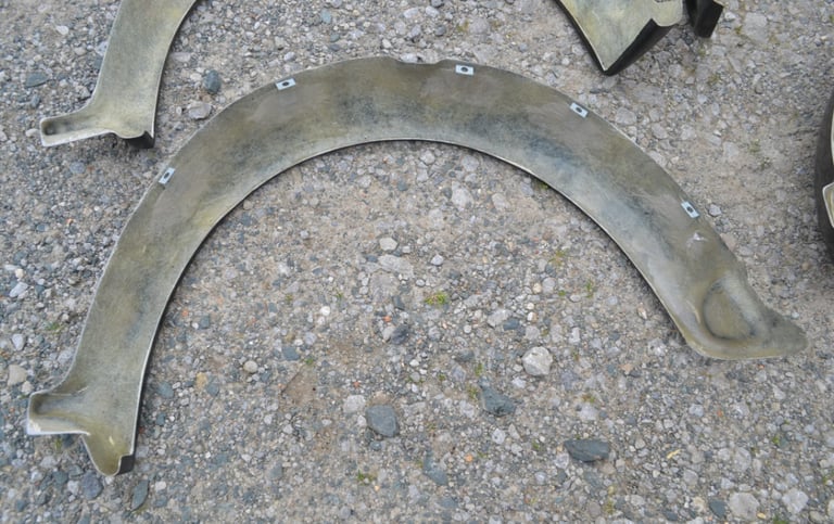 Classic Mini 'Sportspack' Wheel Arch Extensions New Old Stock