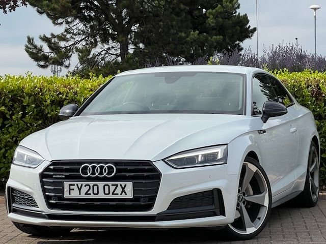 2020 20 AUDI A5 2.0 TDI 40 BLACK EDITION COUPE 2DR DIESEL S TRONIC QUATTRO EURO 