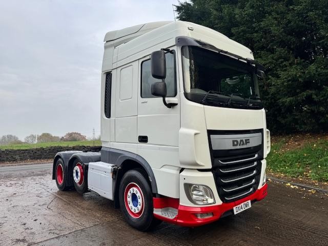 2014 14 DAF XF 460 EURO 6 6X2 TRACTOR UNIT SLIDER AIR CON FRIDGE MICROWAVE