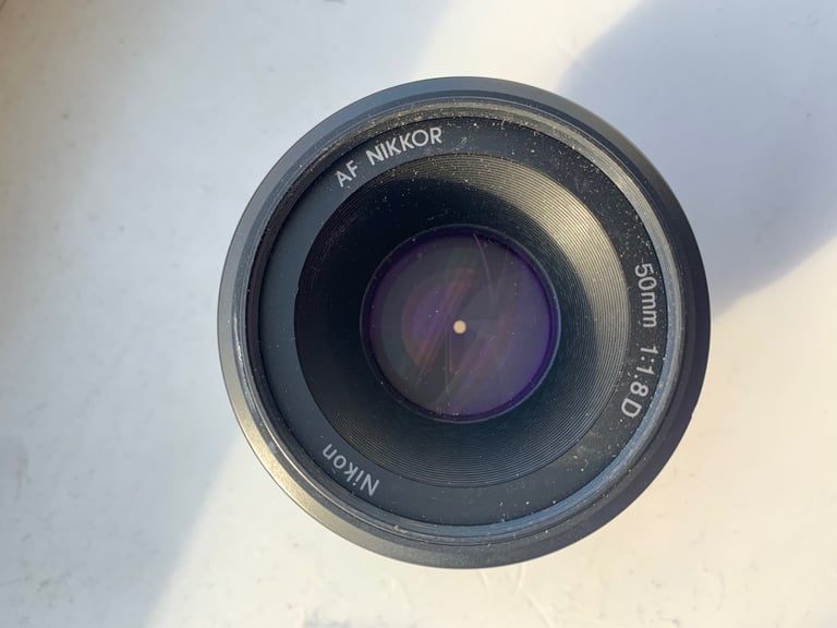 Nikon 1.8 50mm prime lens