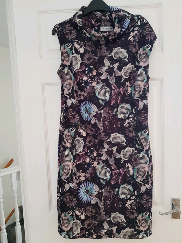 image for Black floral dress