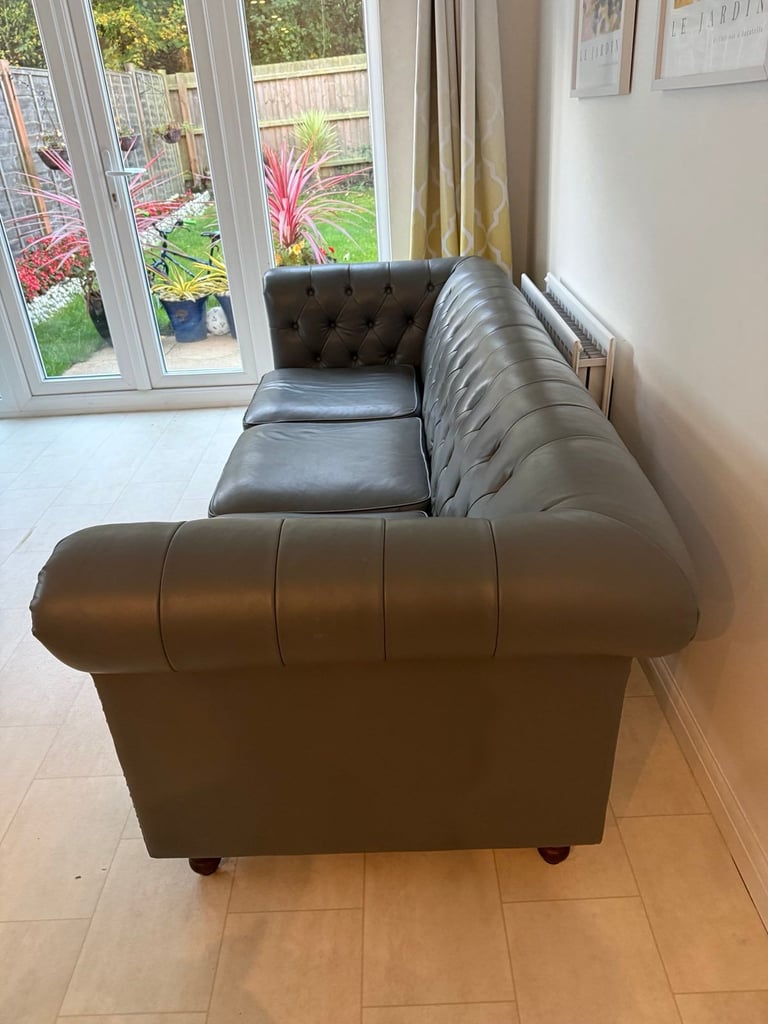 Leather sofa