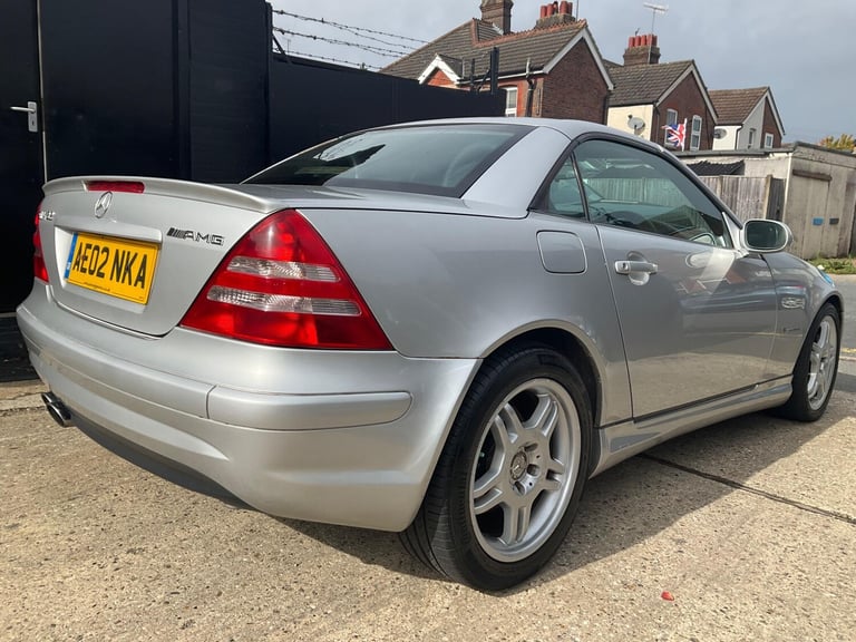 2002 Mercedes-Benz SLK 3.2 SLK32 AMG 2dr CONVERTIBLE Petrol Automatic