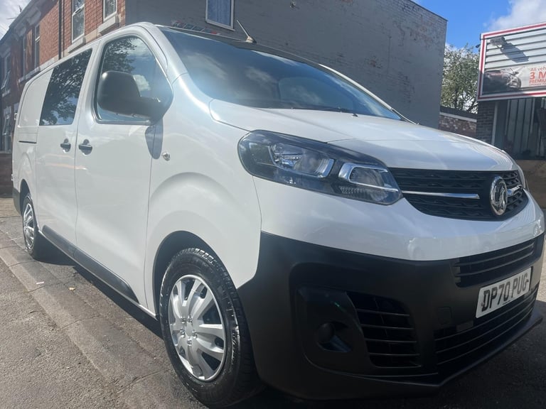 Vauxhall Vivaro 3100 2.0d 120PS Edition 6 Seat Crew Van  DIESEL MANUAL 2020/70