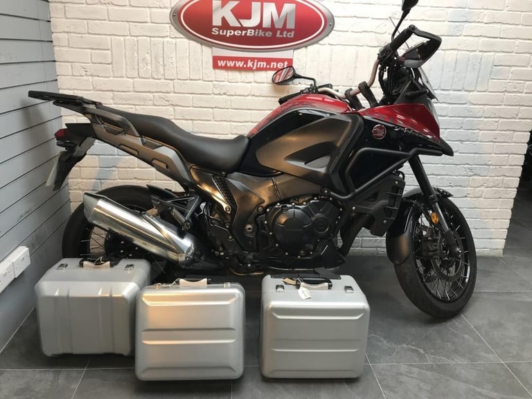 HONDA VFR 1200 X-H, 2018/18 PLATE, 18038 MILES AND FINISHED IN RED
