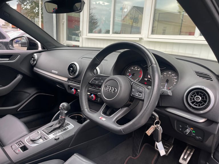 2019 Audi S3 2.0 TFSI Black Edition Saloon 4dr Petrol S Tronic quattro Euro 6 (s/s) (300 Saloon P...