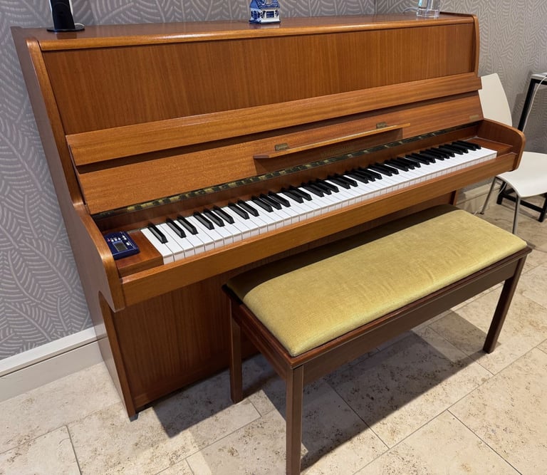 Steinmann Upright Piano in good condition with matching Double Piano Stool