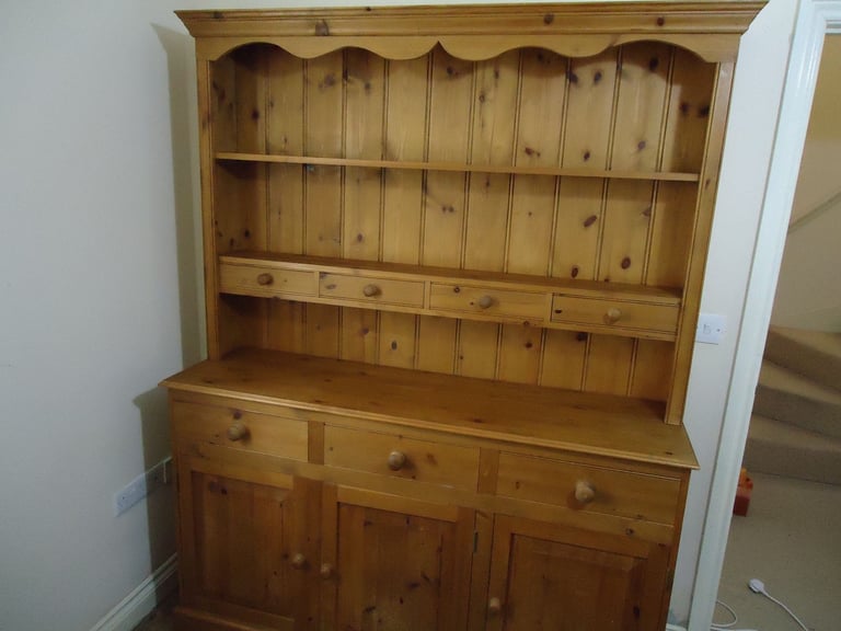 image for Large Solid Pine Welsh Dresser