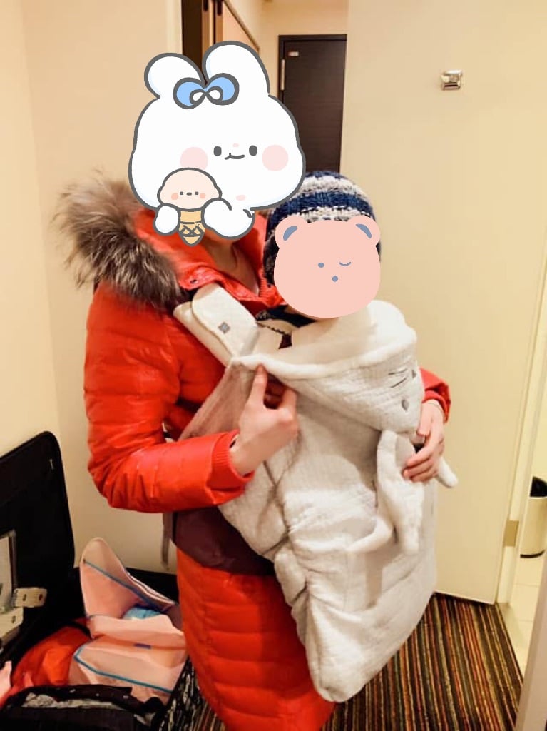 Baby Carrier Winter Cover – Super Warm & Comfy 