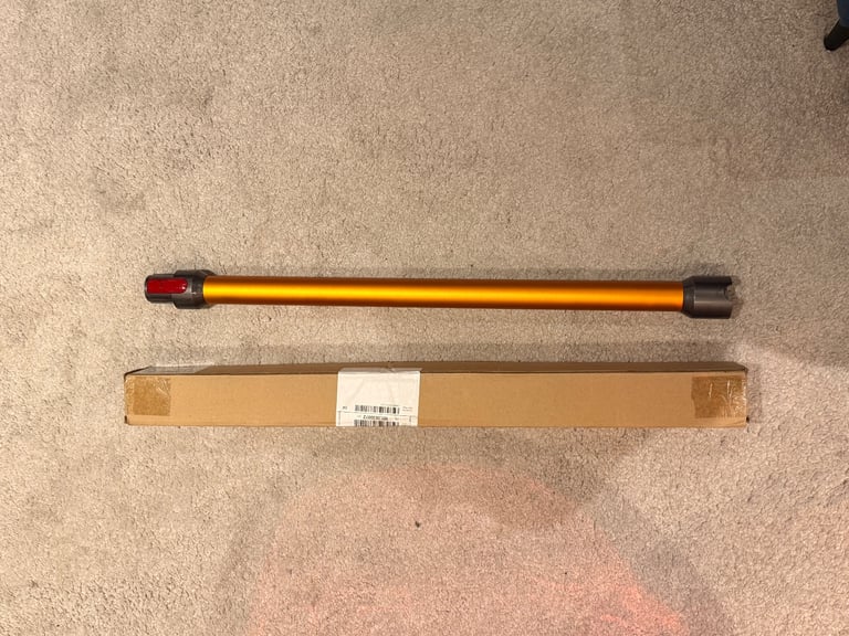 image for Dyson wand extension tube orange brand new in box for V8