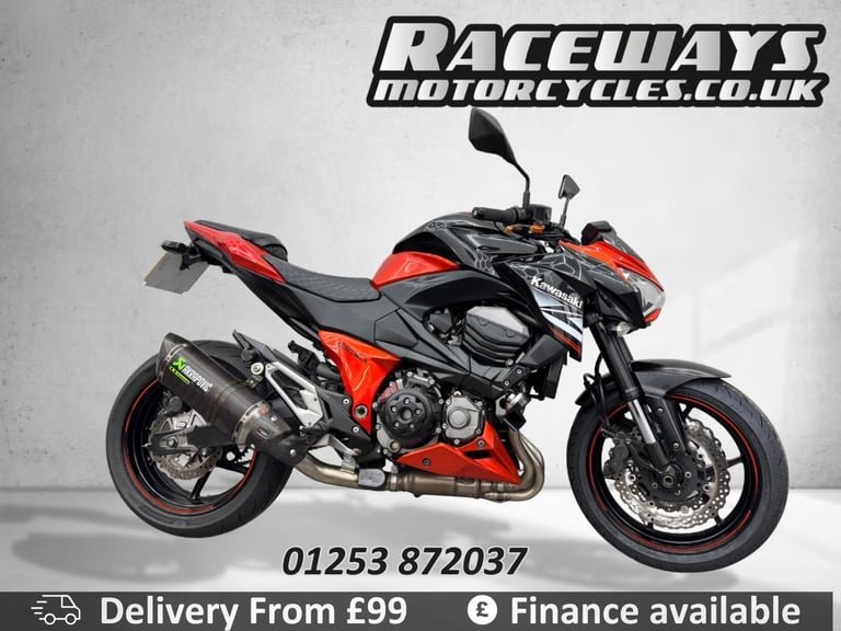KAWASAKI Z800 2014 14 REG 25,697 MILES ORANGE USED MOTORCYCLE 806CC