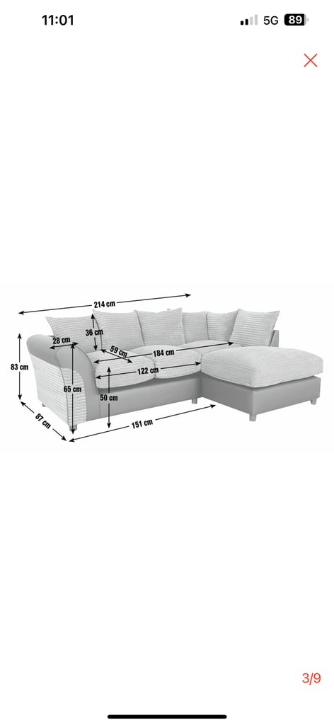Corner sofa