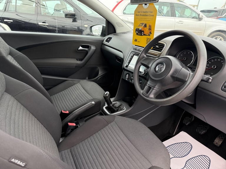 2012 Volkswagen Polo 1.2 Match Euro 5 3dr HATCHBACK Petrol Manual
