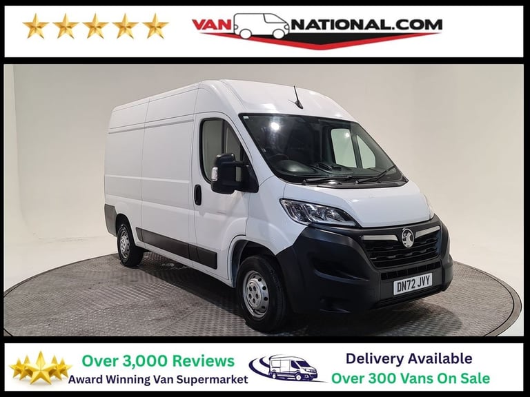 VAUXHALL MOVANO 2.2 CDTI 3500 BITURBO DYNAMIC P/V L2 H2 140 BHP MWB DIES