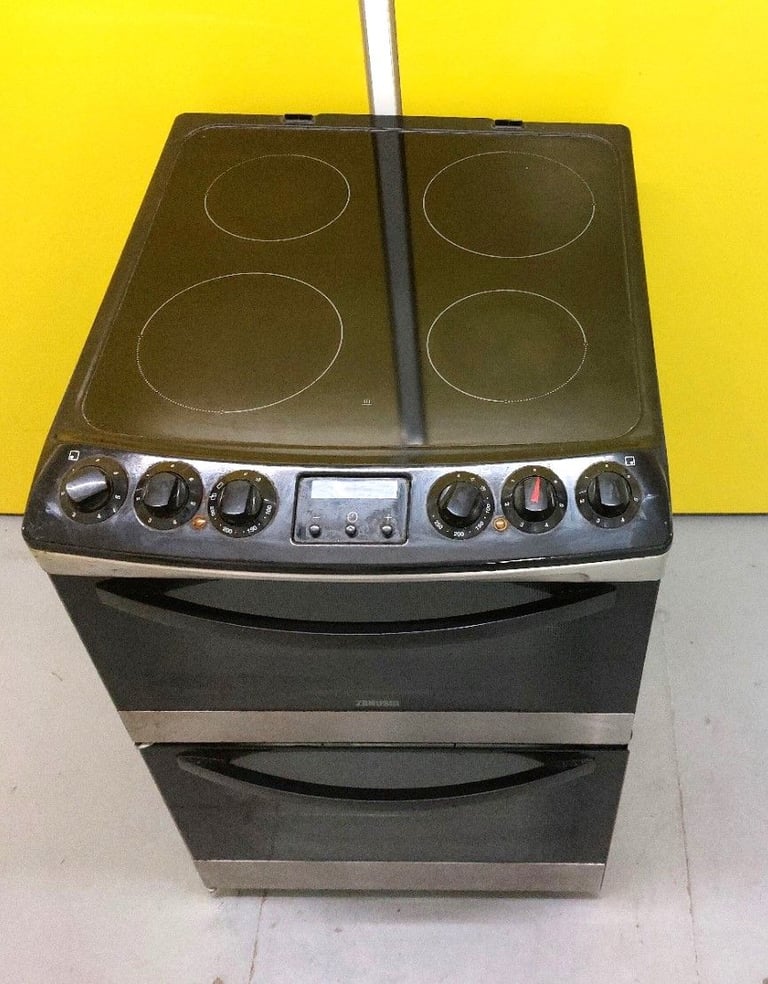 Zanussi 55cm Double Oven Electric Cooker