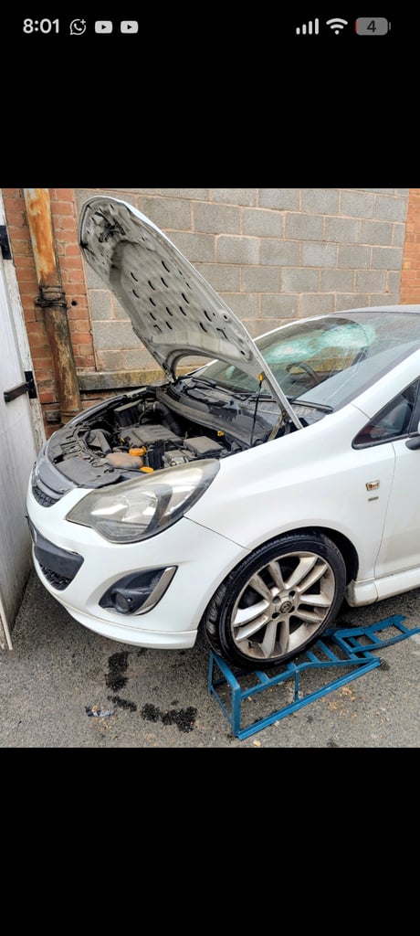 2013 vauxhall Corsa d Sri paint code z474 all parts