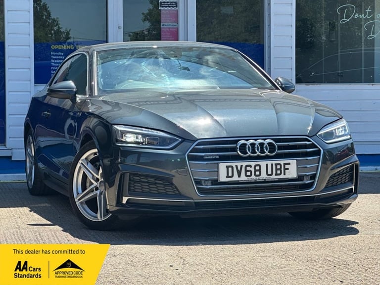 image for 2018 Audi A5 2.0 TFSI S line Coupe 2dr Petrol S Tronic quattro Euro 6 (s/s) (252 ps) Coupe Petrol...