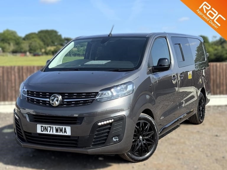 2022 Vauxhall Vivaro 2.0 TURBO D F3100 SPORTIVE CAMPER CONVERSION LWB Panel Van Diesel Manual
