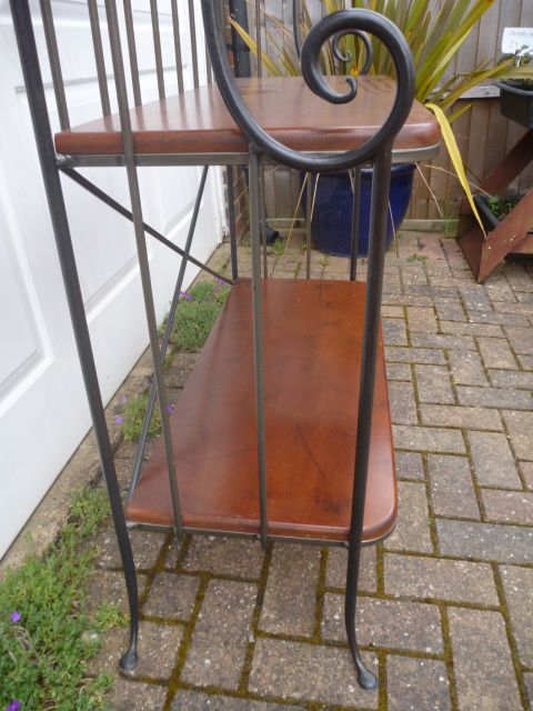 Wrought Iron Bookcase / Shelving from John Lewis