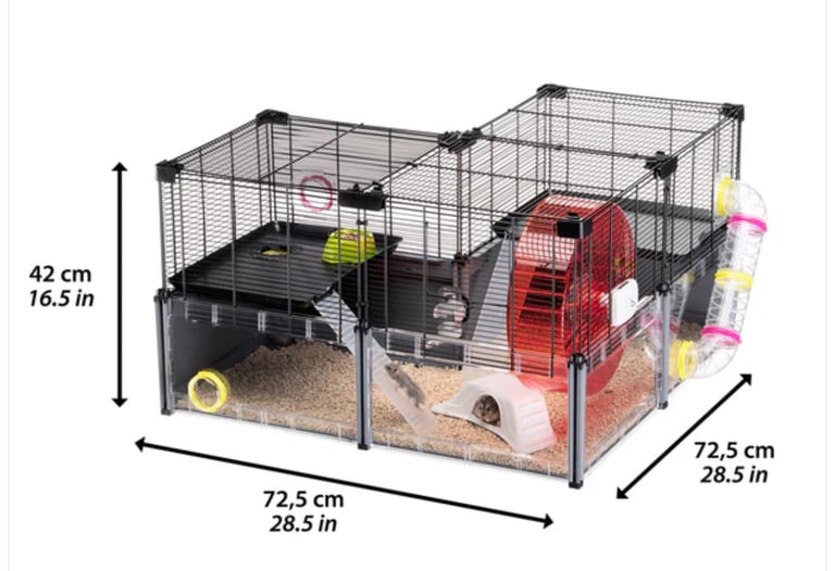 Large Hamster / Mice Cage - Ferplast Multipla Hamster Large