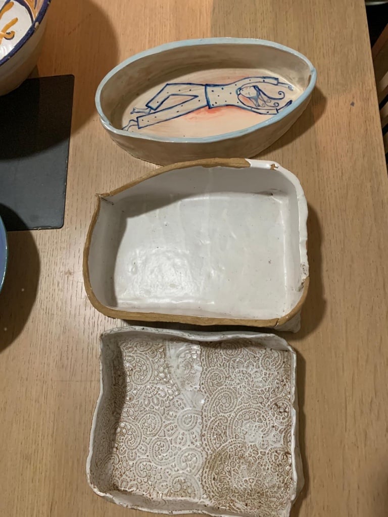 Ceramics small £5 each big £9 each