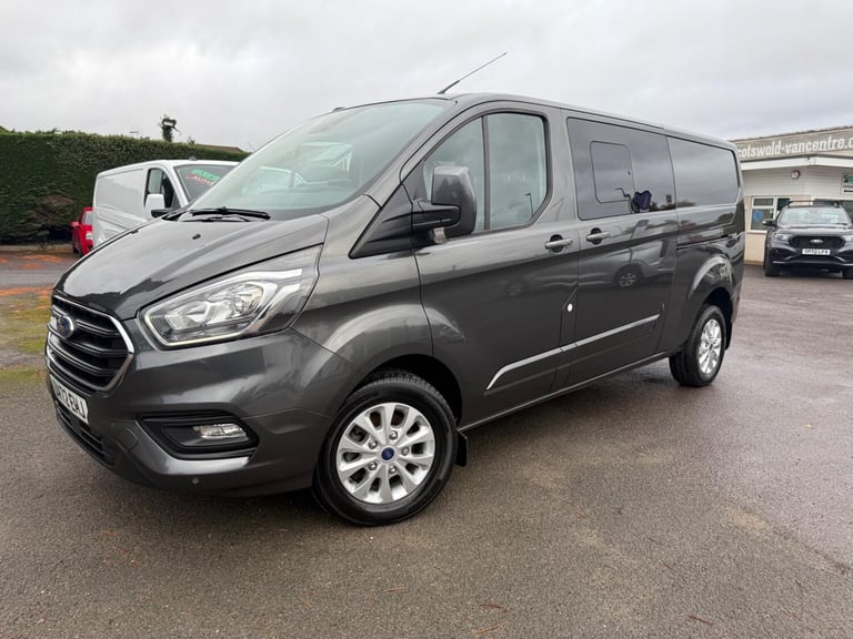 2022 Ford Transit Custom 2.0 320 EcoBlue Limited Crew Van Auto L2 H1 Euro 6 5dr PANEL VAN Diesel ...
