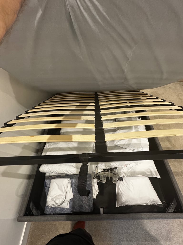 Double Bed with Mattress 