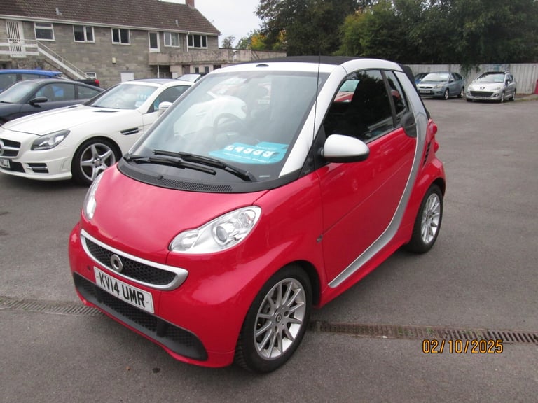 2014 smart fortwo Passion mhd 2dr Softouch Auto [2010] CONVERTIBLE Petrol Automatic