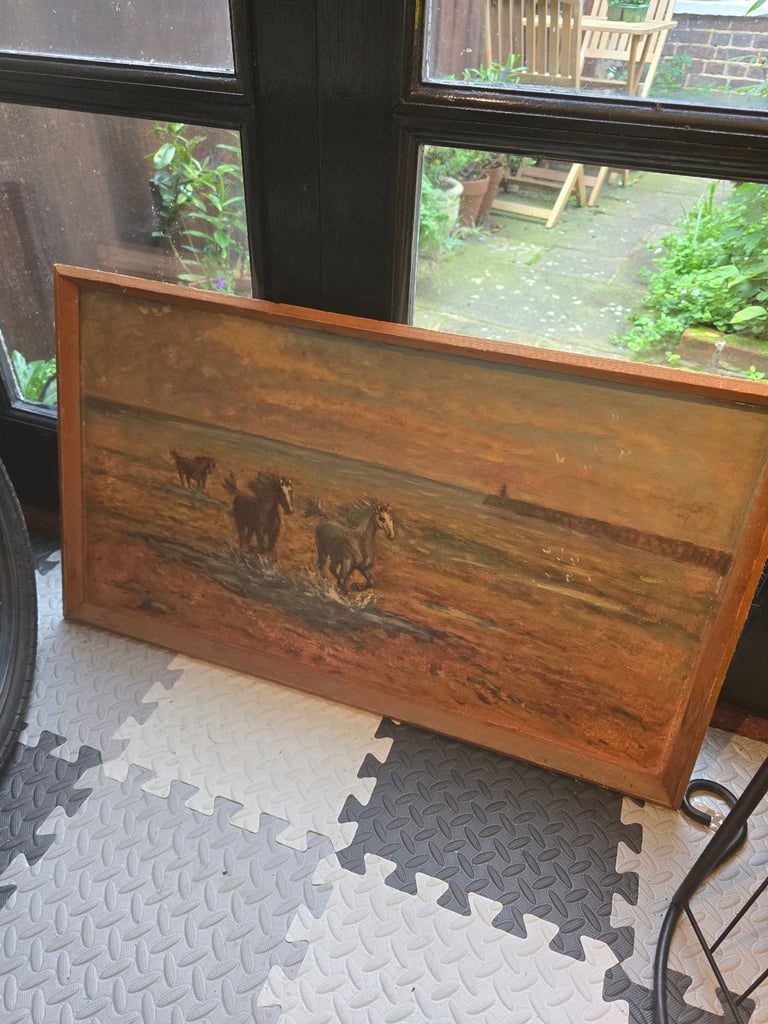 image for Beautiful painting with horses 