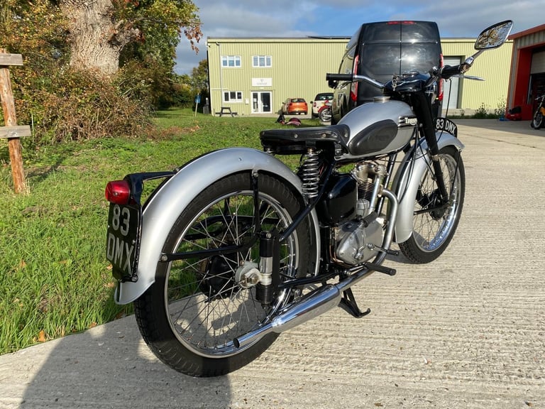 TRIUMPH TIGER CUB 200, 1955, PLUNGER, GOOD LOOKING LIGHTWEIGHT CLASSIC, 