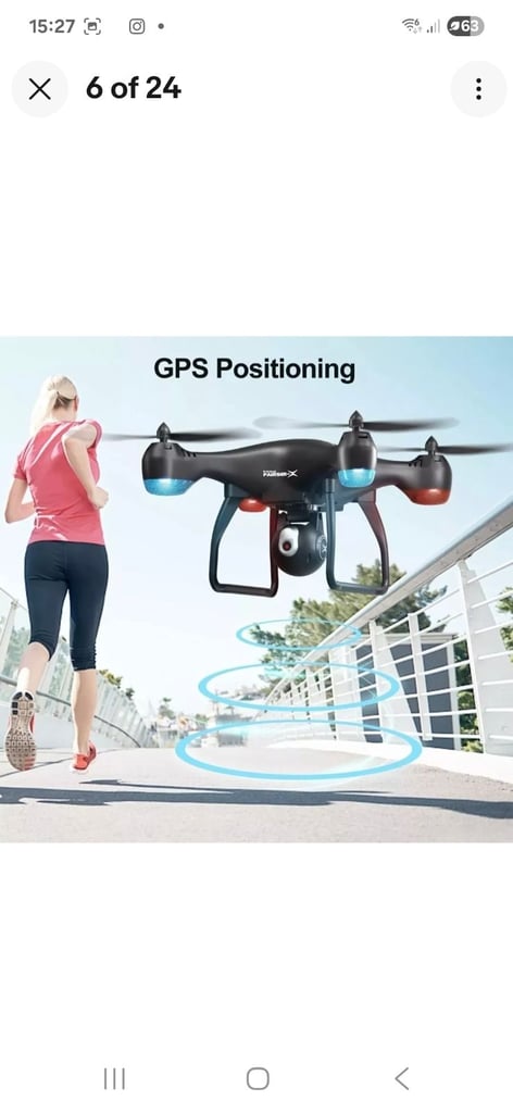 4DRC F1 GPS FPV Drone with 4K Camera for Adults and Beginners.Rrp £119.