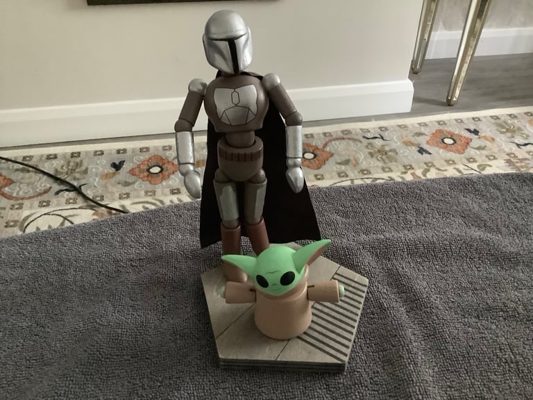 image for MANDALORIAN & GROGU Figurine **New**