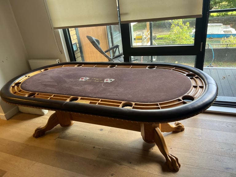image for Stine custom poker table 