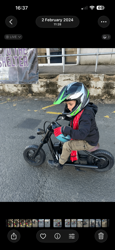 Kids electric bike