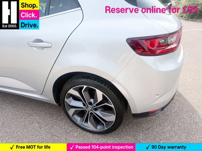 2016 Renault Megane 1.6 dCi Signature Nav Euro 6 (s/s) 5dr HATCHBACK Diesel Manual